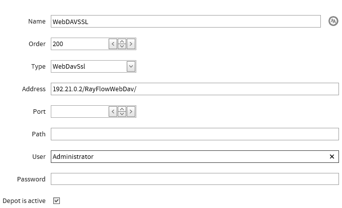 Config WebDavSSL