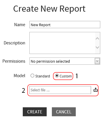 New Report Custom