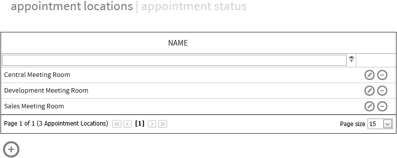 Appointment Locations