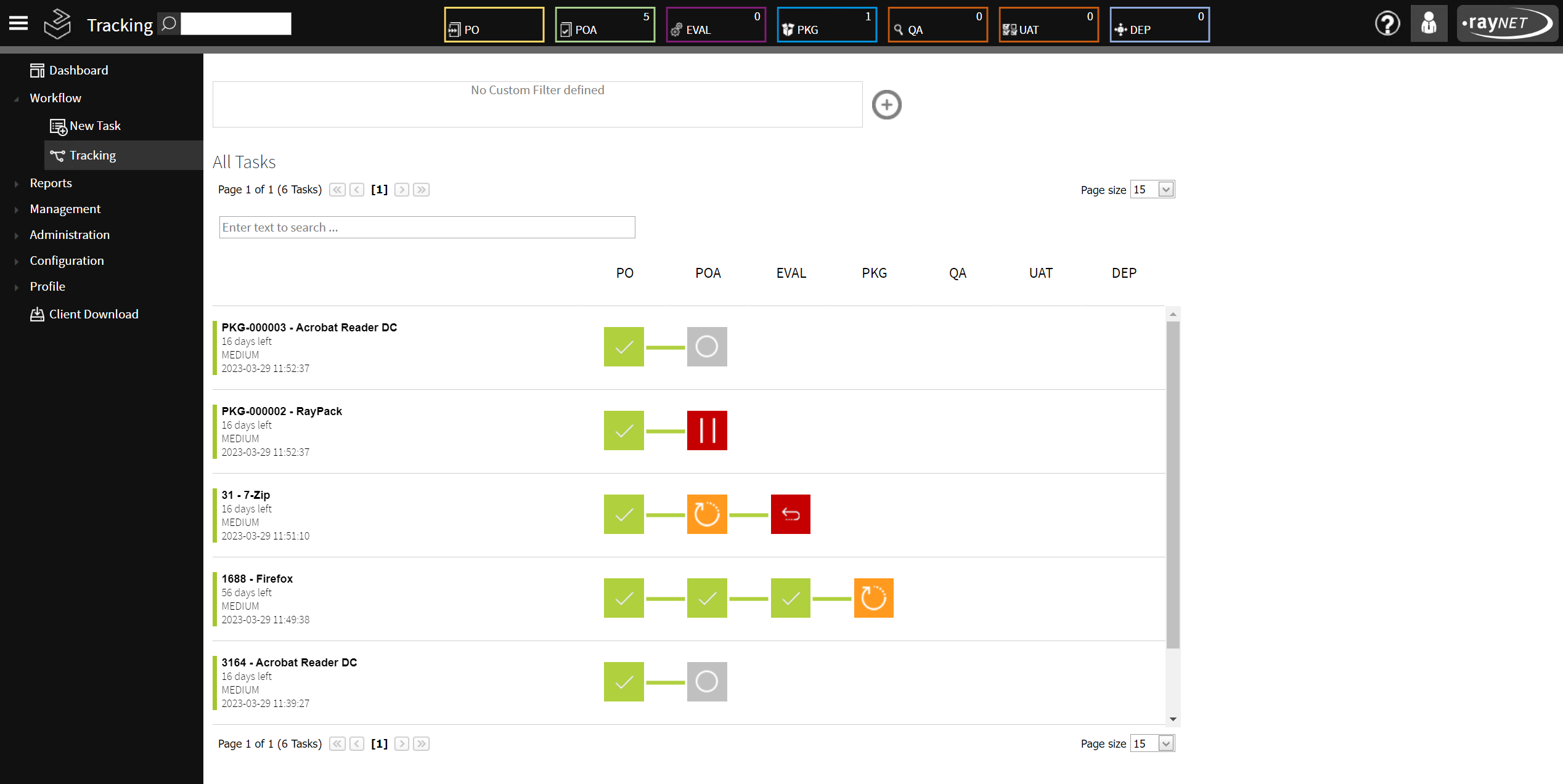 Tracking Overview