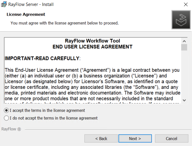 02_RayFlowServerInstall_LicenseAgreement