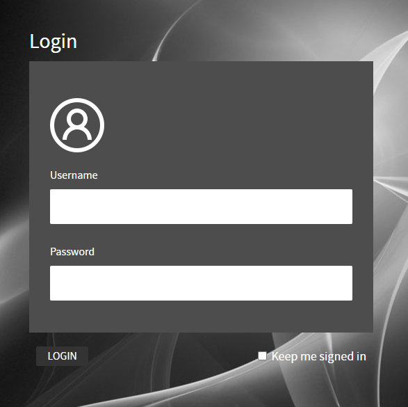 Login Screen