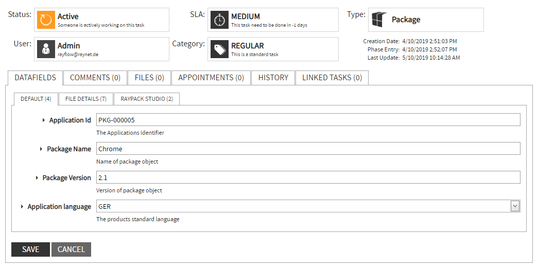 Task Overview File Details