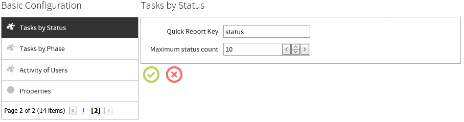 Plugin Configuration Task by Status