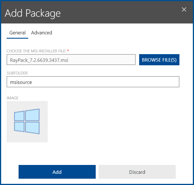 AddPackage_MSI_General