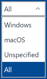FilterApplicationsOS