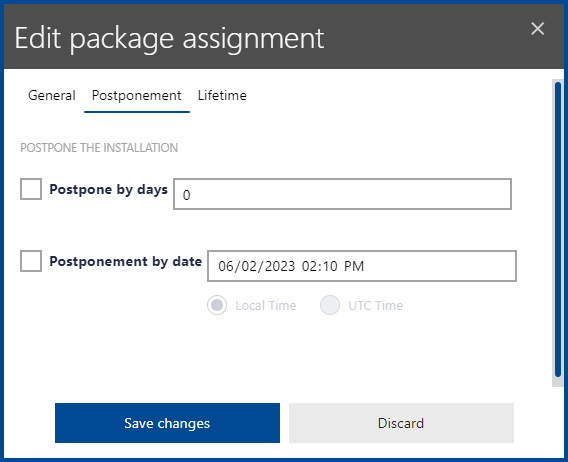 EditPackageAssignment_Postponement
