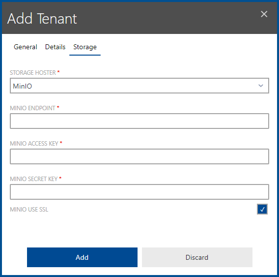 AddTenant_Storage_MinIO
