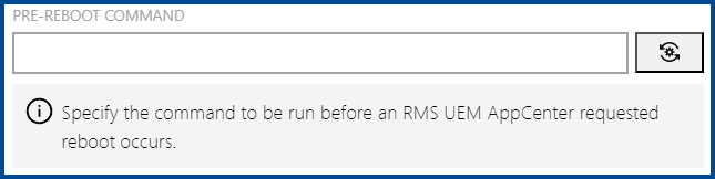 InstallationAgentPreRebootCommand