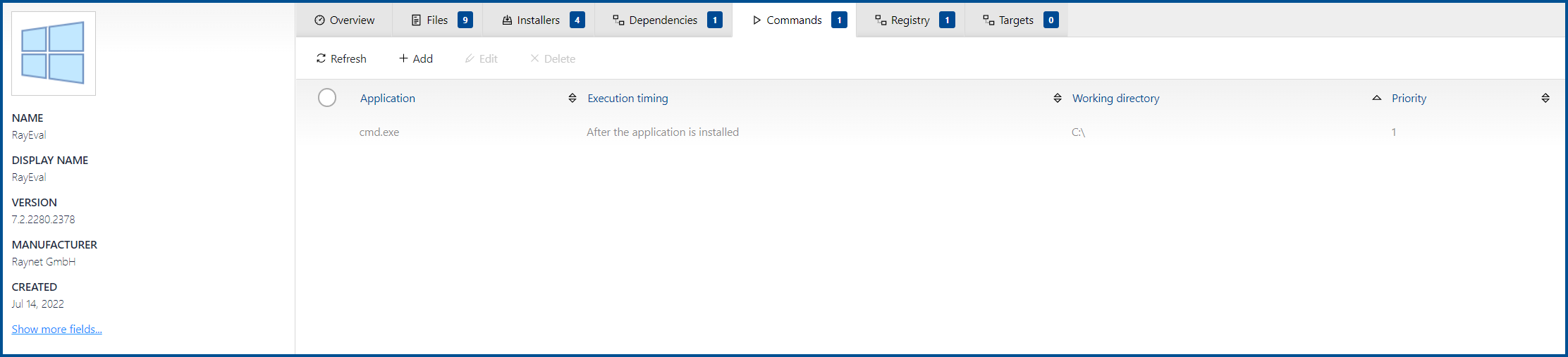 PackageDetails_Commands