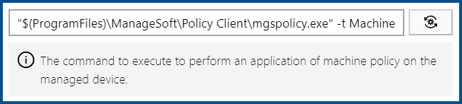 PolicyAgentMachinePolicyCommand