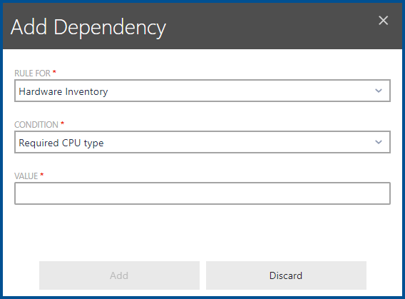 AddDependency_Hardware