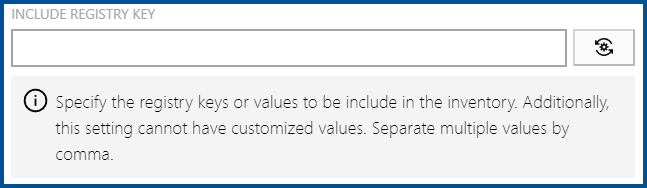 InventoryAgentIncludeRegistryKey