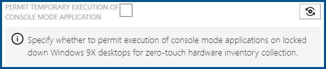 InventoryAgentPermitTemporaryExecutionOfConsoleModeApplication