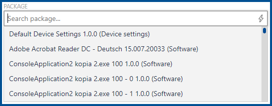 AddPackage_Assignment_Dropdown