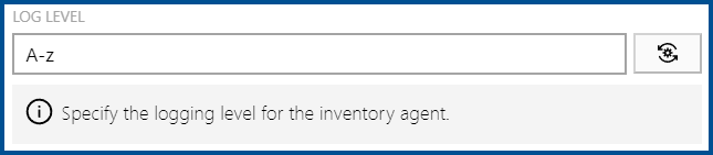 InventoryAgentLogLevel
