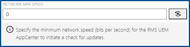 InstallationAgentNetworkMinSpeed