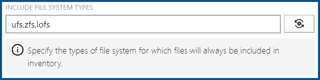 InventoryAgentIncludeFileSystemTypes