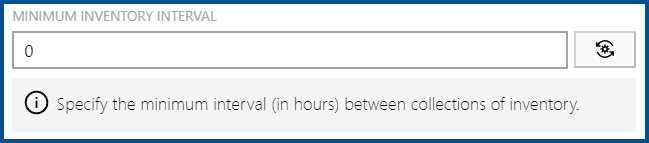 InventoryAgentMinimumInventoryInterval
