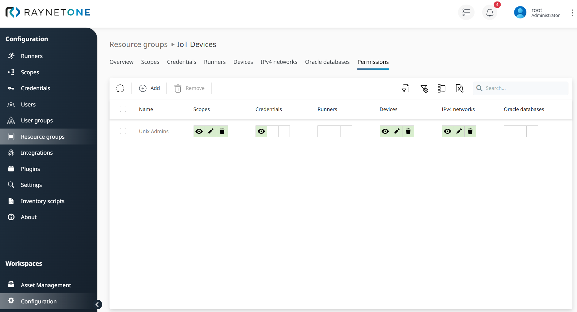 RaynetOne_ResourceGroup_IoT_Devices_Permissions