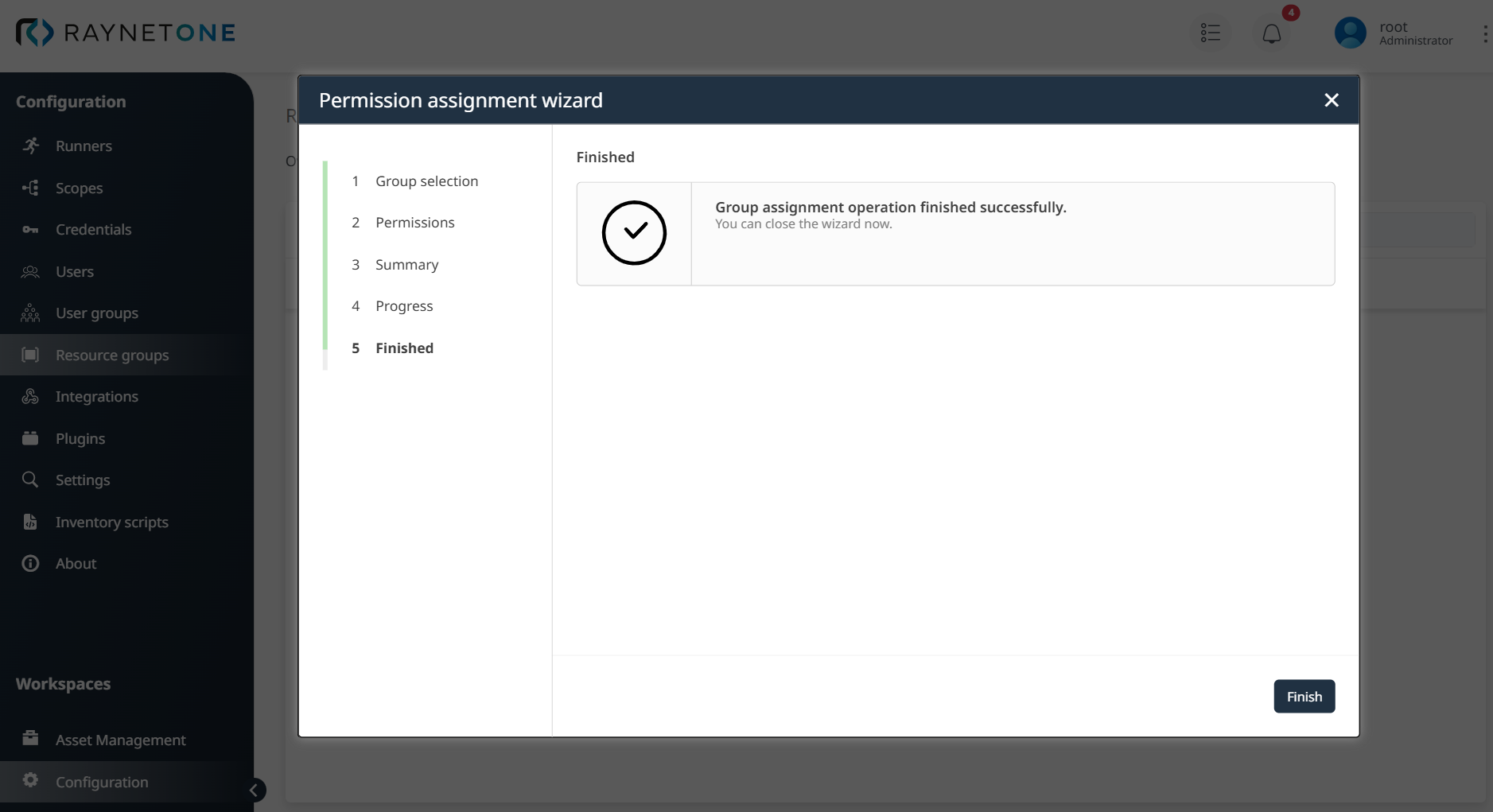 RaynetOne_ResourceGroup_PermissionAssignmentWizard_step5Finished