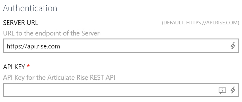 ArticulateRise_ConnectorSetup