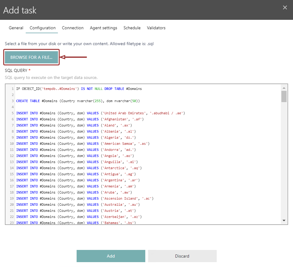 GetStartedMSSQLTaskConfiguration