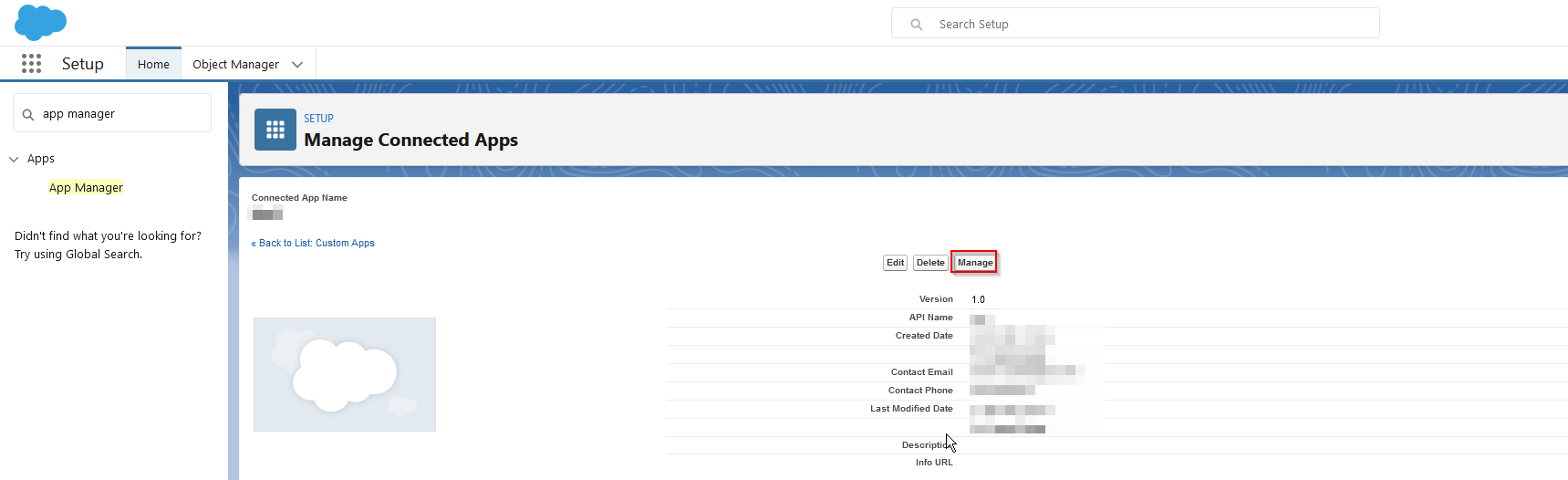 Salesforce_ManageConnectedAppsManage