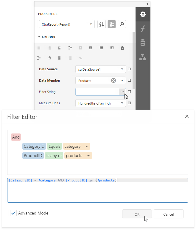 eurd-web-cascading-parameter-report-filterstring