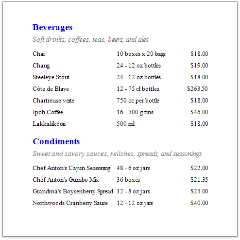 MasterReportsWithSubreportsPrintPreview