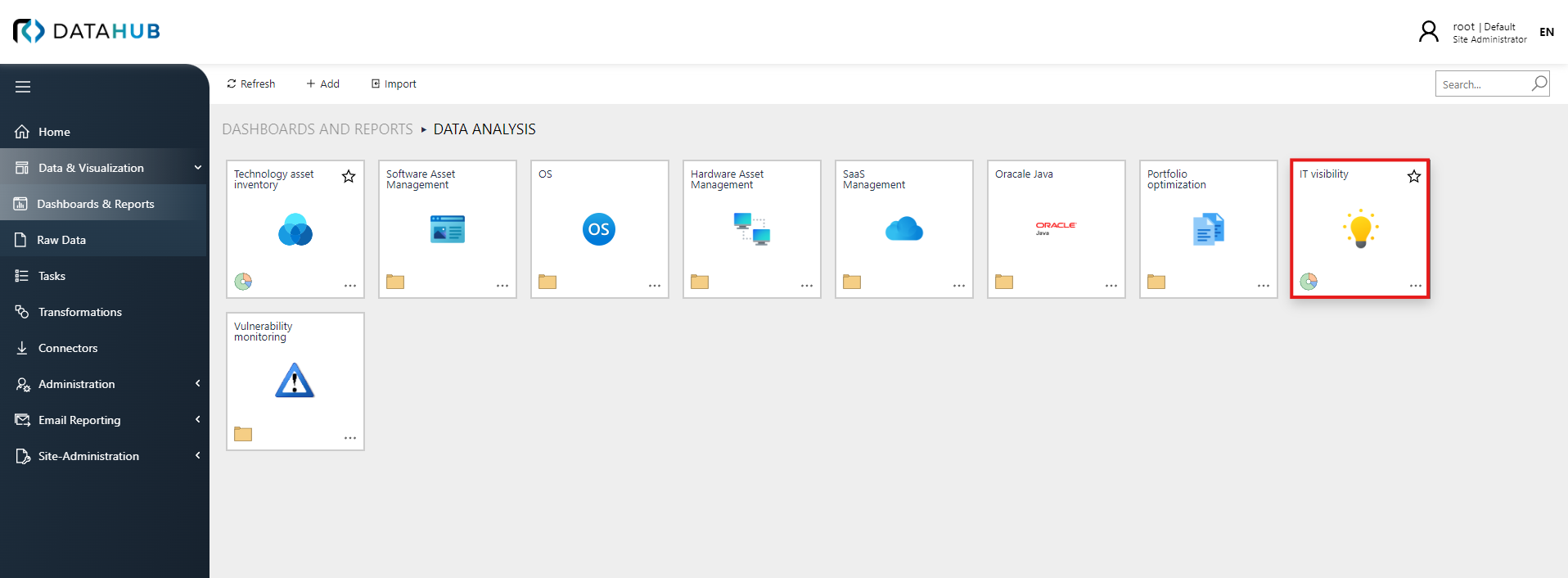 OverviewDashboardsandReportsITvisibilityHighlighted
