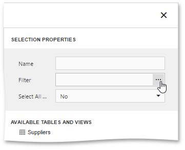 wddinvokefiltereditorforquery