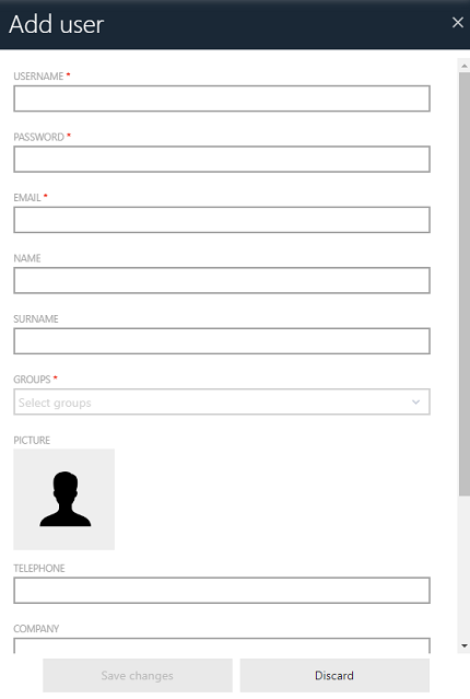 CreateUser