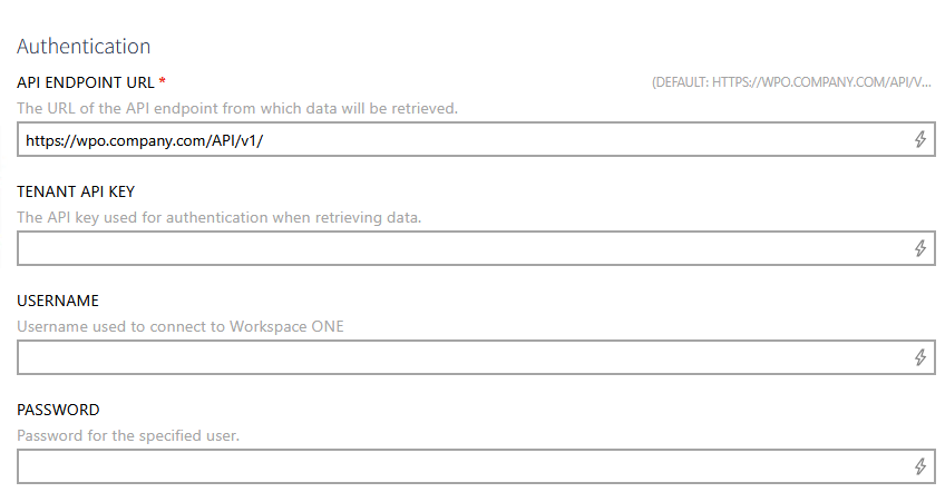 WorkspaceOneConnectorSetup