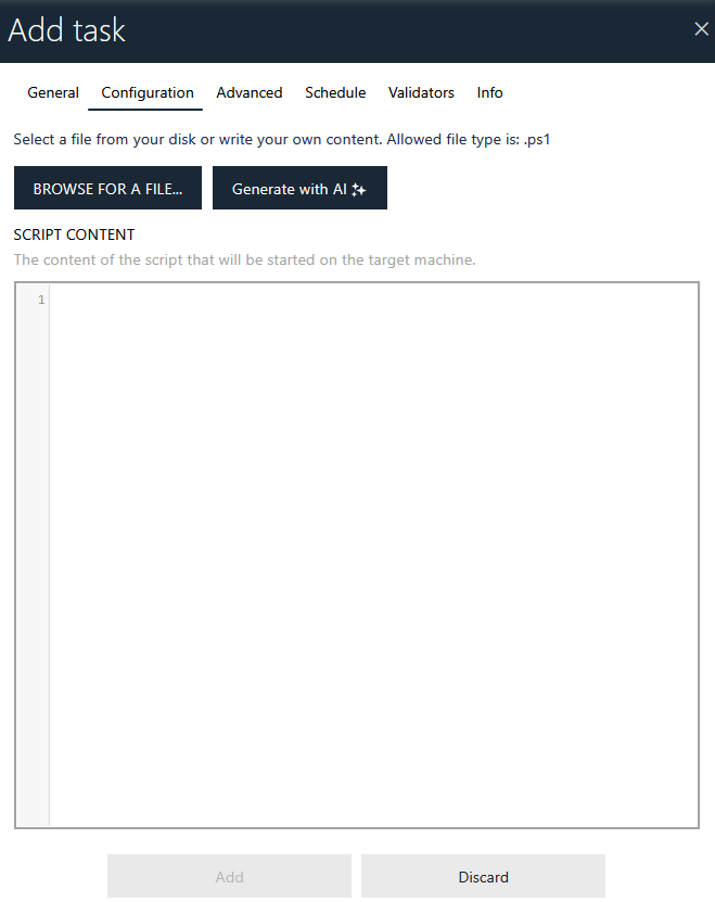 generate-powershell-script