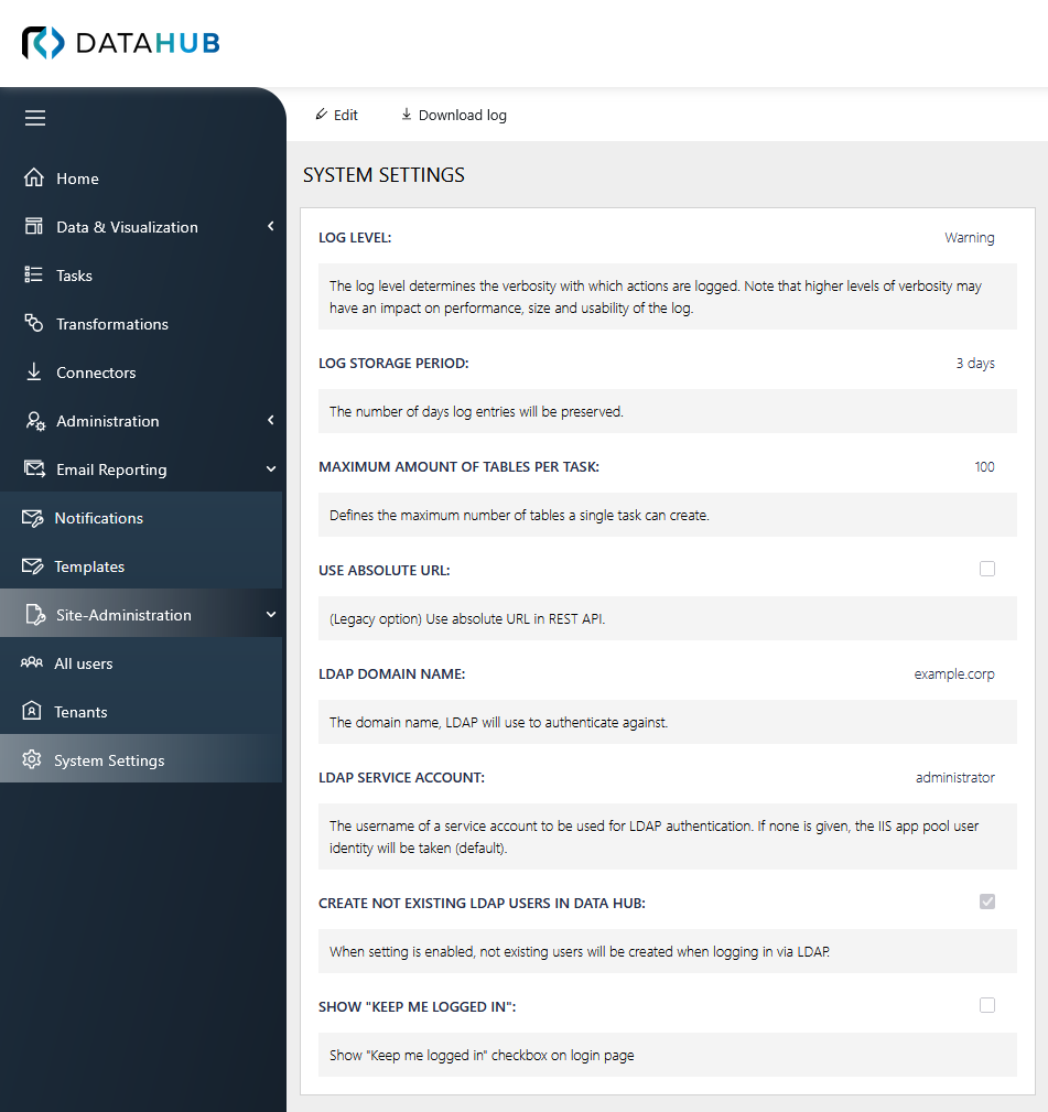 LDAP_SystemSettings