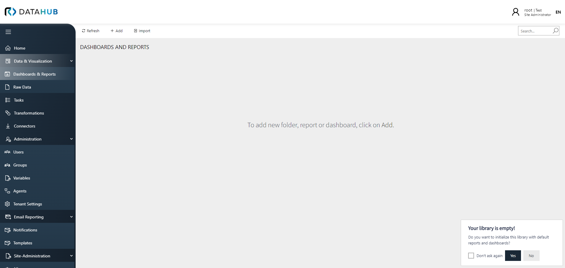 EmptyDataPage