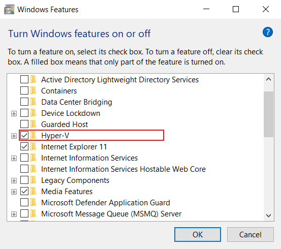 InstallationWindowsFeatures_HyperV