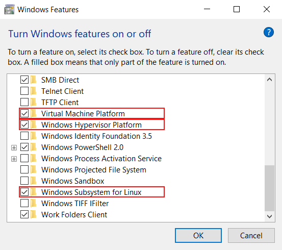 InstallationWindowsFeatures