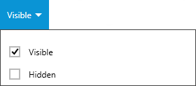 Tools Visible Invisible Dropdown