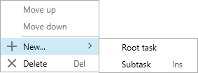 Creation of Workflow tasks