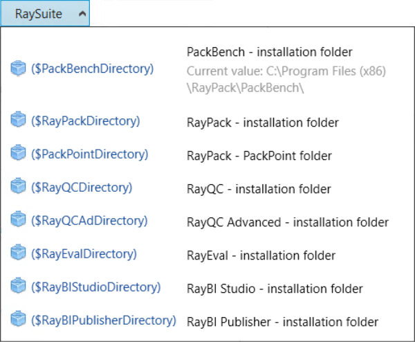 RaySuite_Variables