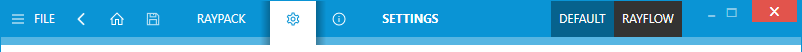 Settings Settings