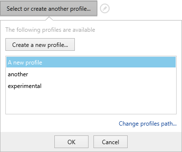 selectorcreateprofile