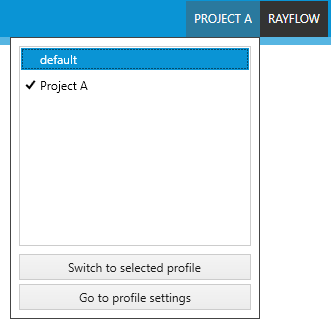 profile switcher