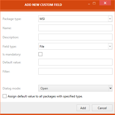 Custom Field File