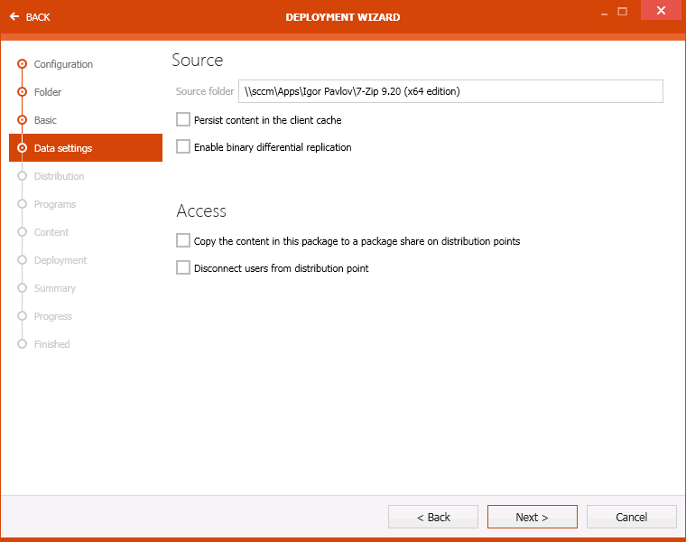 PSP_Step04_Data_settings