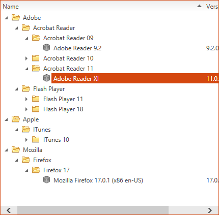 Sample Folder Structure Software