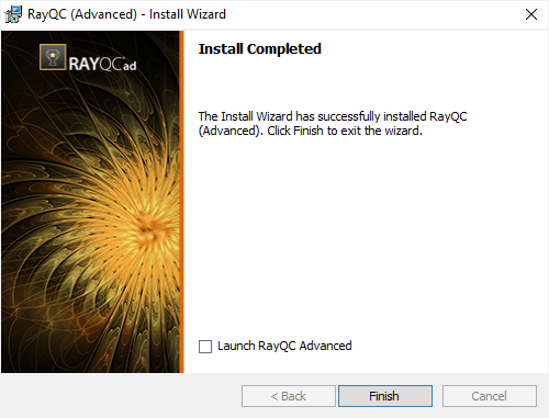 RayQC Advanced Install Step 11