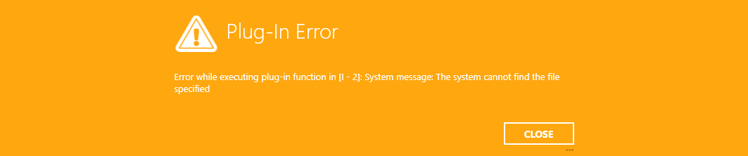 TypicalPluginExecutionError